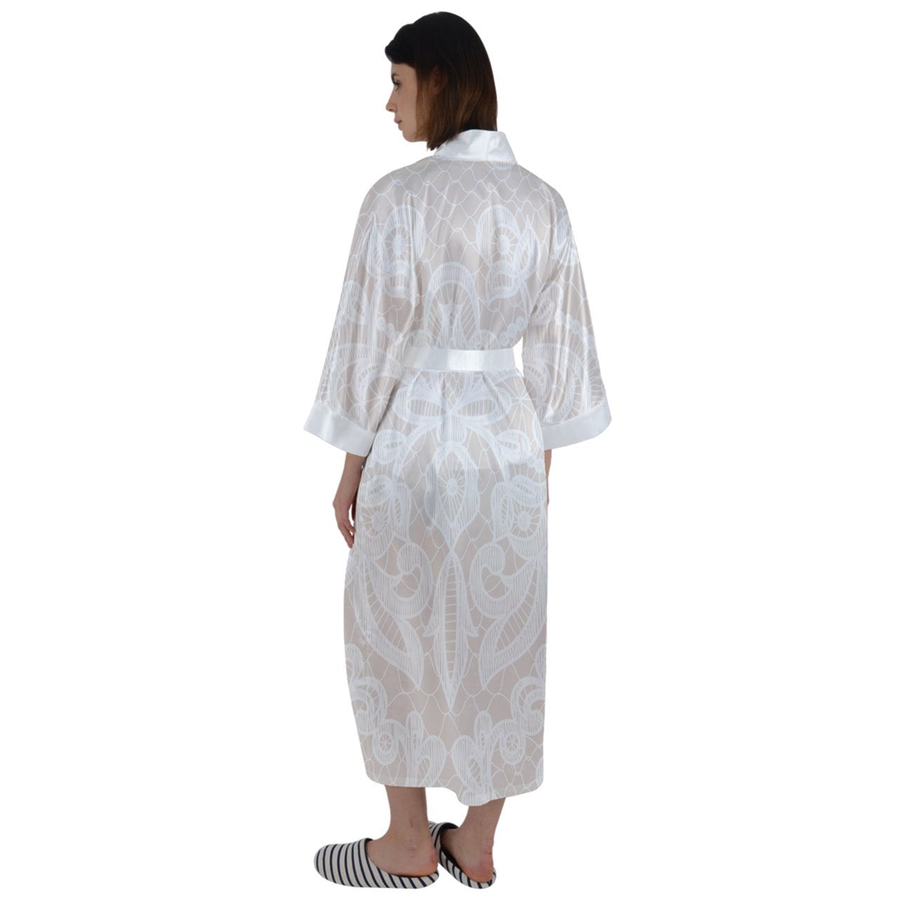 Namaste - Satin Robe (Long)