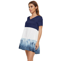 Salt Water Flair - Satin Mini