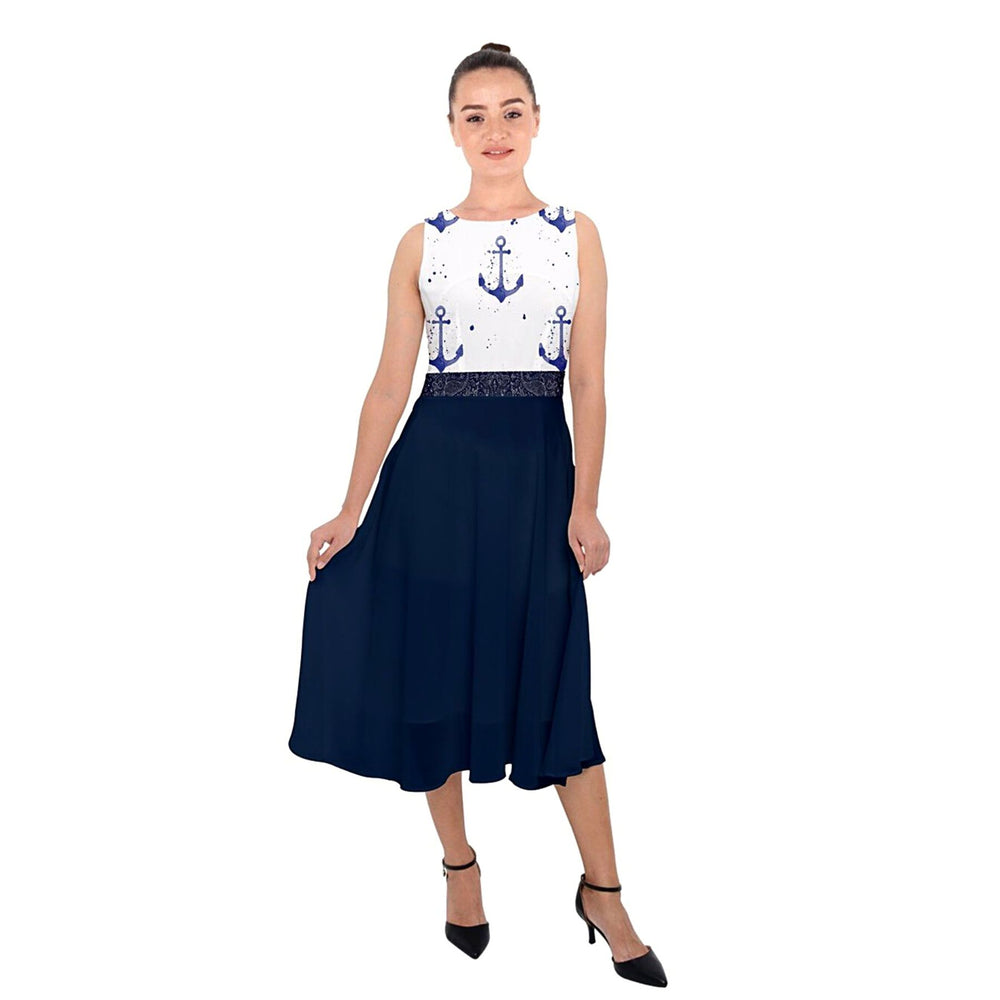 Marina Waves - Chiffon Dress