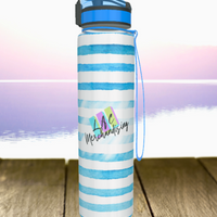 Salt Water Flair - 32oz Sport Bottle