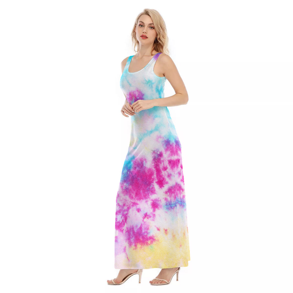 Salt Water Flair - Sleeveless Maxi
