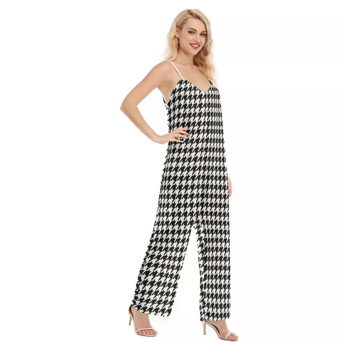 All-Over Print Women's Loose Cami Jumpsuit