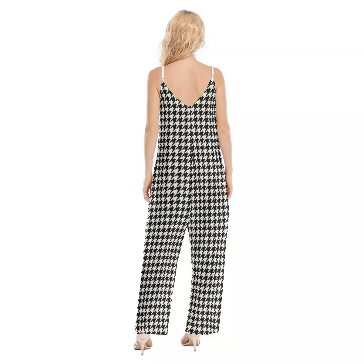 All-Over Print Women's Loose Cami Jumpsuit