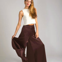 Business - Satin Palazzo Pants