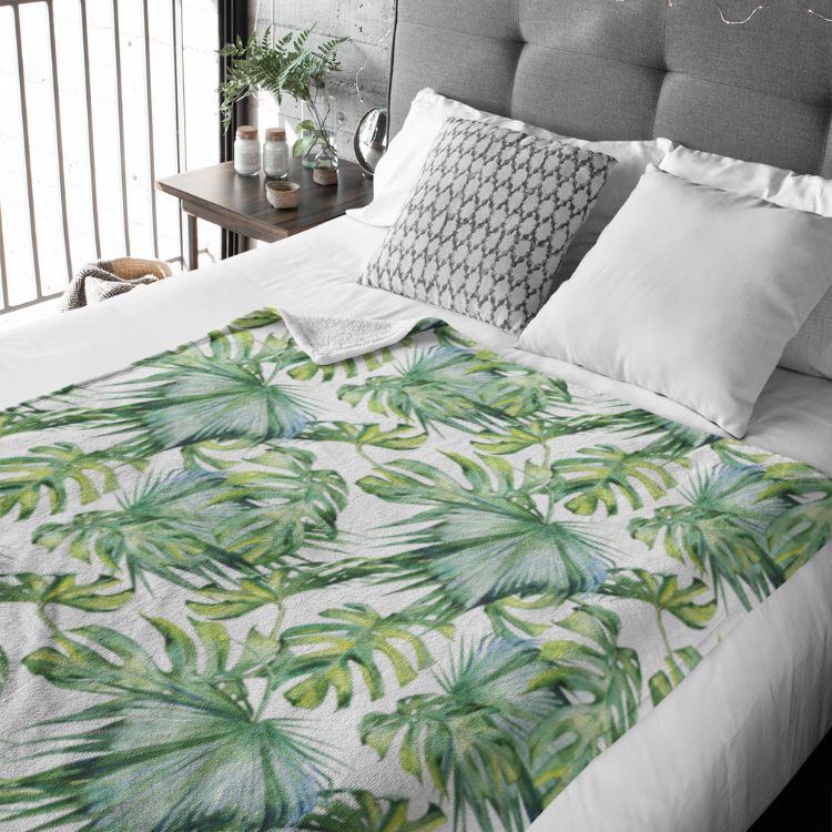 Tropical Island - Oversized Blanket