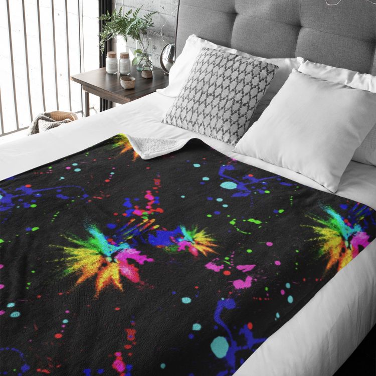 Neon Lights - Oversized Blanket