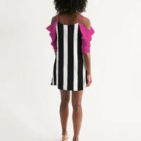 Beetlejuice - Cold Shoulder Dress