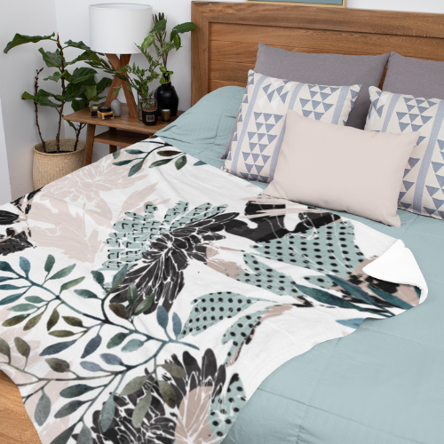 Floral Aquarelle - Oversized Blanket