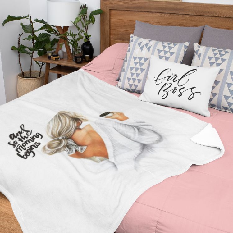 Girl Boss - Oversized Blanket