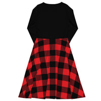 
              Plaid is Rad - Fall Midi Dress
            