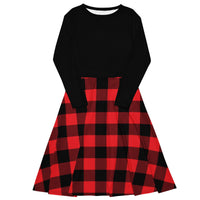 
              Plaid is Rad - Fall Midi Dress
            