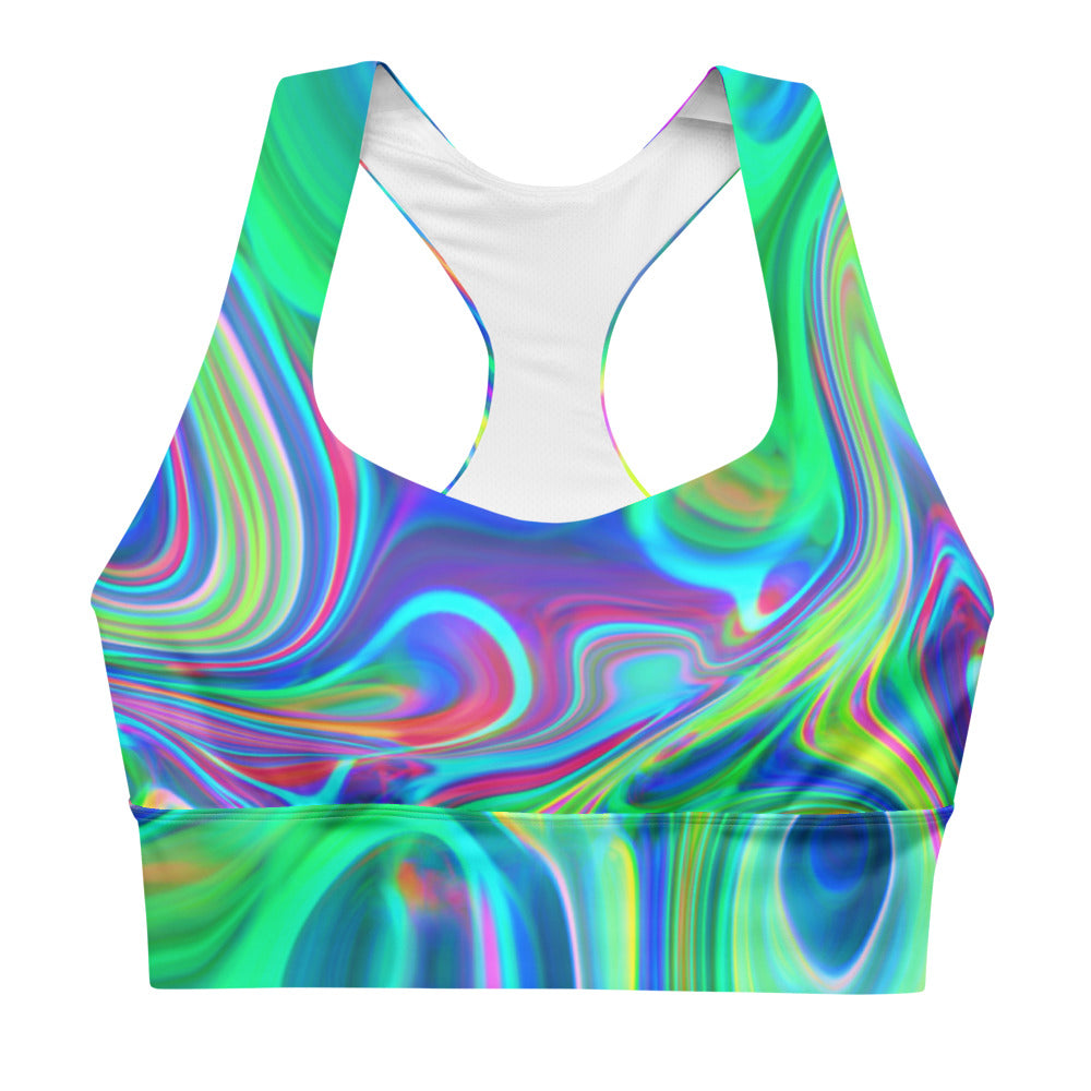 Neon Lights - Medium Impact Sports Bra