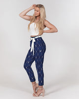 
              Marina Waves - Belted Trouser Pants
            