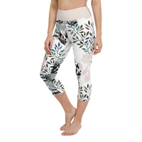 
              Floral Aquarelle - (Capri) Leggings
            