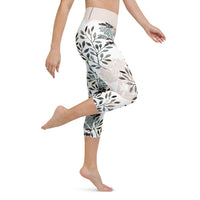 
              Floral Aquarelle - (Capri) Leggings
            