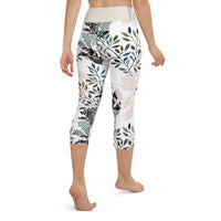 
              Floral Aquarelle - (Capri) Leggings
            