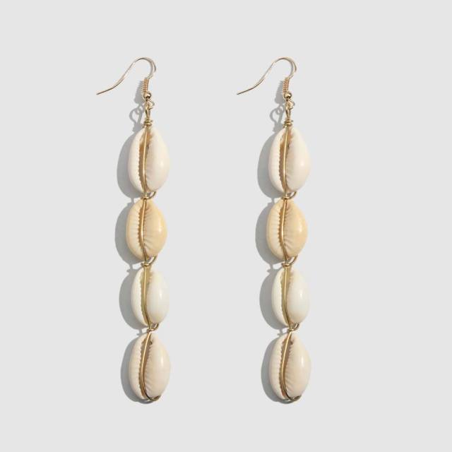 Puka Shell - Dangle Earrings