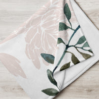 Floral Aquarelle - Oversized Blanket